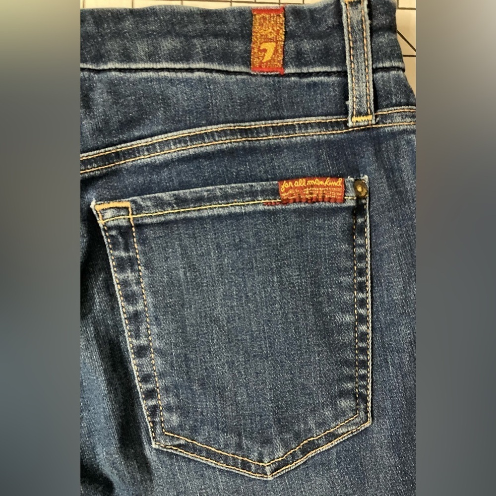 7 For All Mankind Women’s Size 28 B(air) Ankle Skinny Jeans‎
